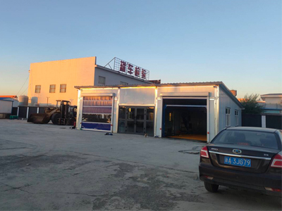 用户案例,镭鹰S90旗舰型洗车机在新疆乌鲁木齐市安装完成交付使用