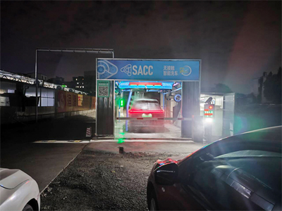 镭鹰S90旗舰型洗车机在广东省广州市SACC安装完成交付使用