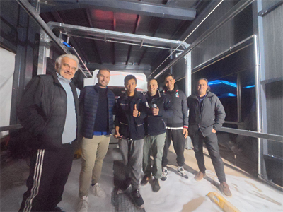 海外用户案例，四台LEISUWASH 360炫彩型洗车机在希腊拉里萨市安装完成交付使用