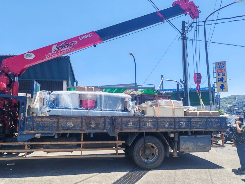 深耕宝岛｜LEISUWASH 洗车机进驻台湾省新北市中油三峡站，安装施工稳步推进